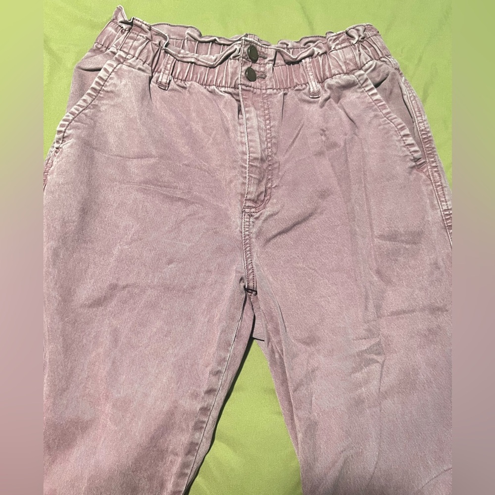 Women's Paper Bag Waist Pants